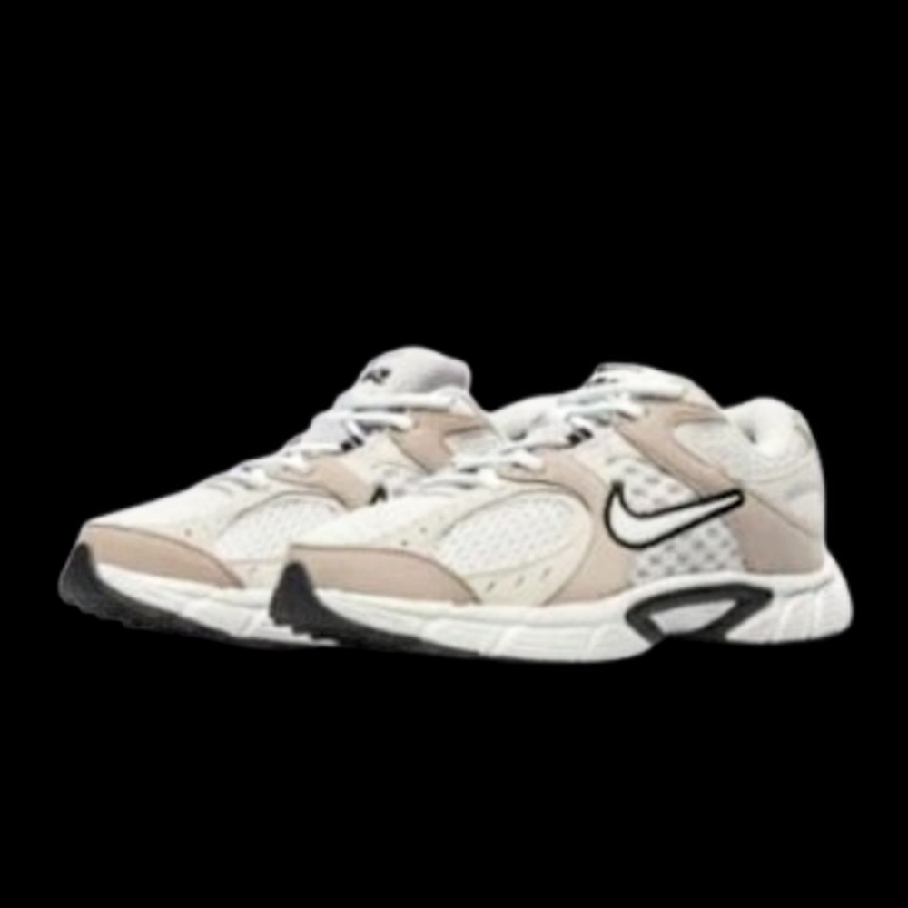 Nike V5 RNR Running Womens Size 6.5/Kids 5Y Off White Grey Black